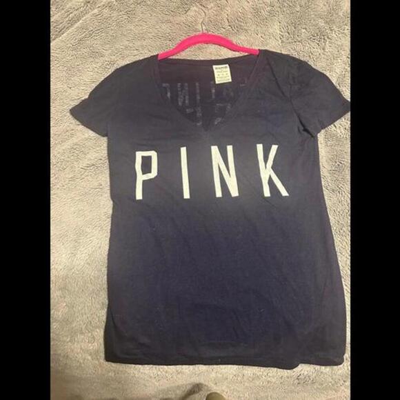 Yankees "Stealing Bases" Graphic Tee by Pink - Picture 2 of 2